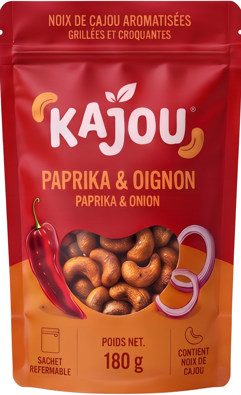 Sachet KAJOU Paprika & oignon